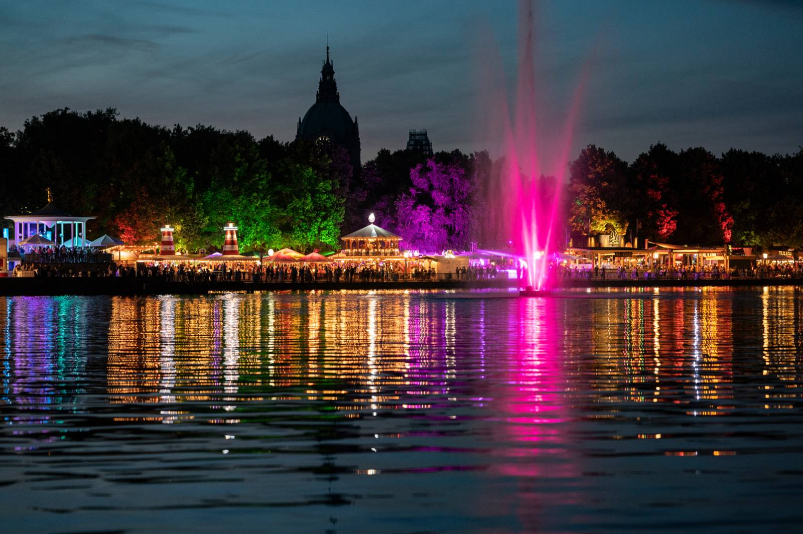 Abendstimmung am Maschseefest