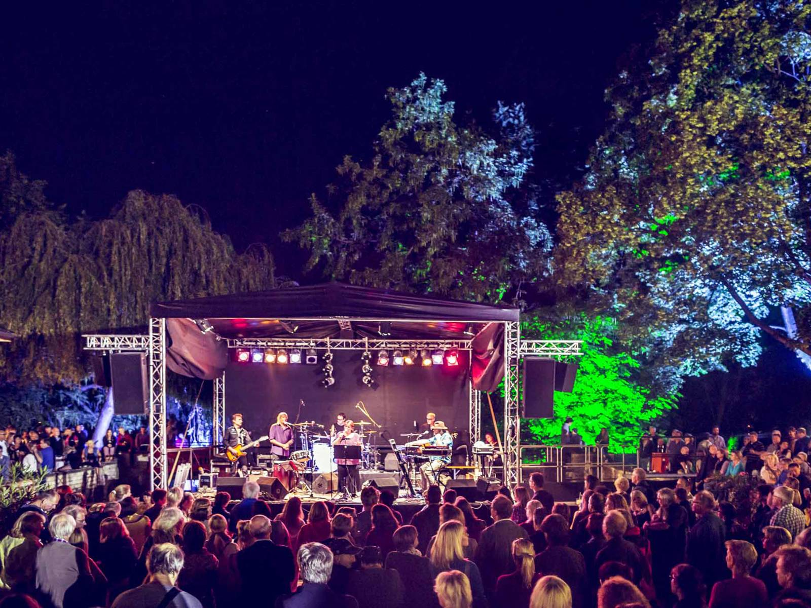 Bühne an der Maschseequelle