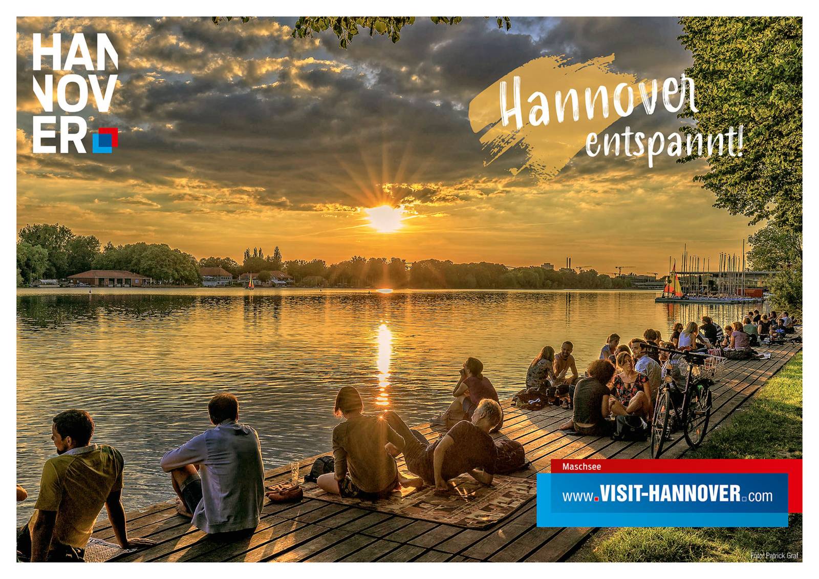 Hannover entspannt am Maschsee