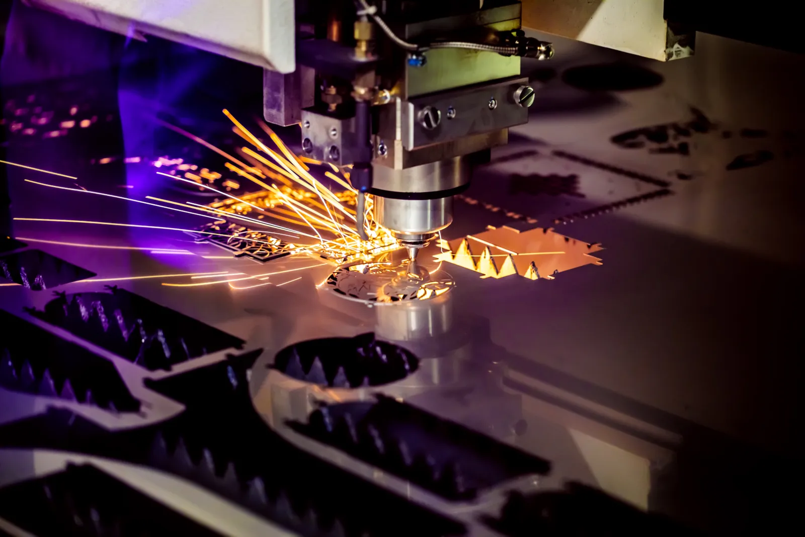 Machines de découpe laser du Technopark de Hanovre