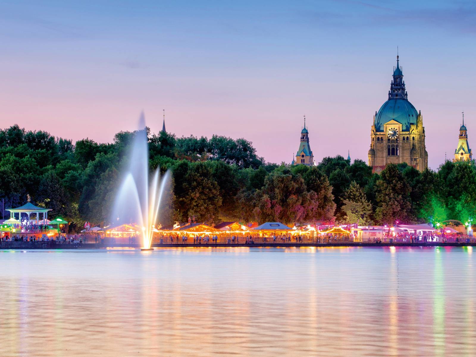 Nordufer beim Maschseefest