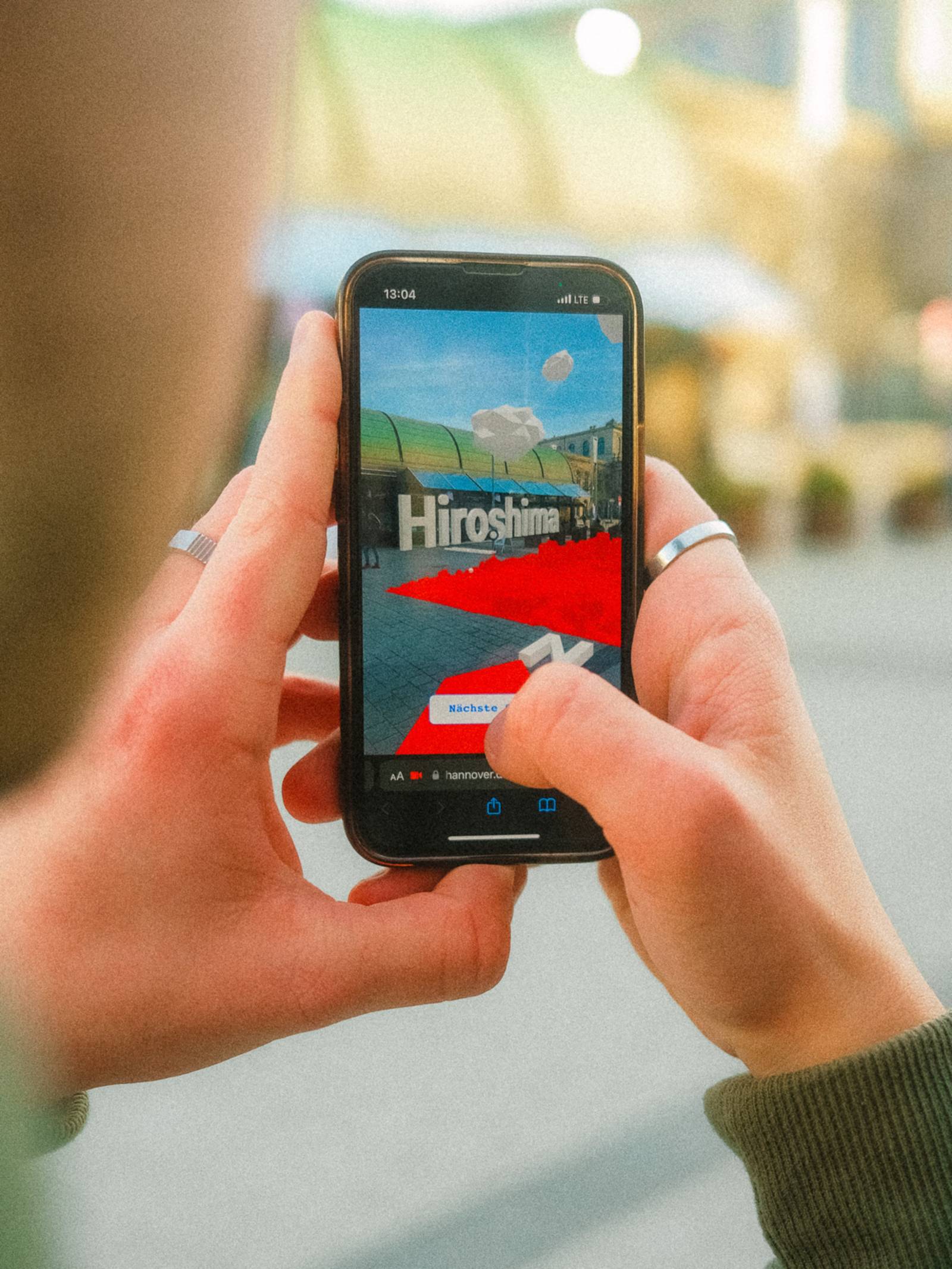 Augmented Straßenschilder