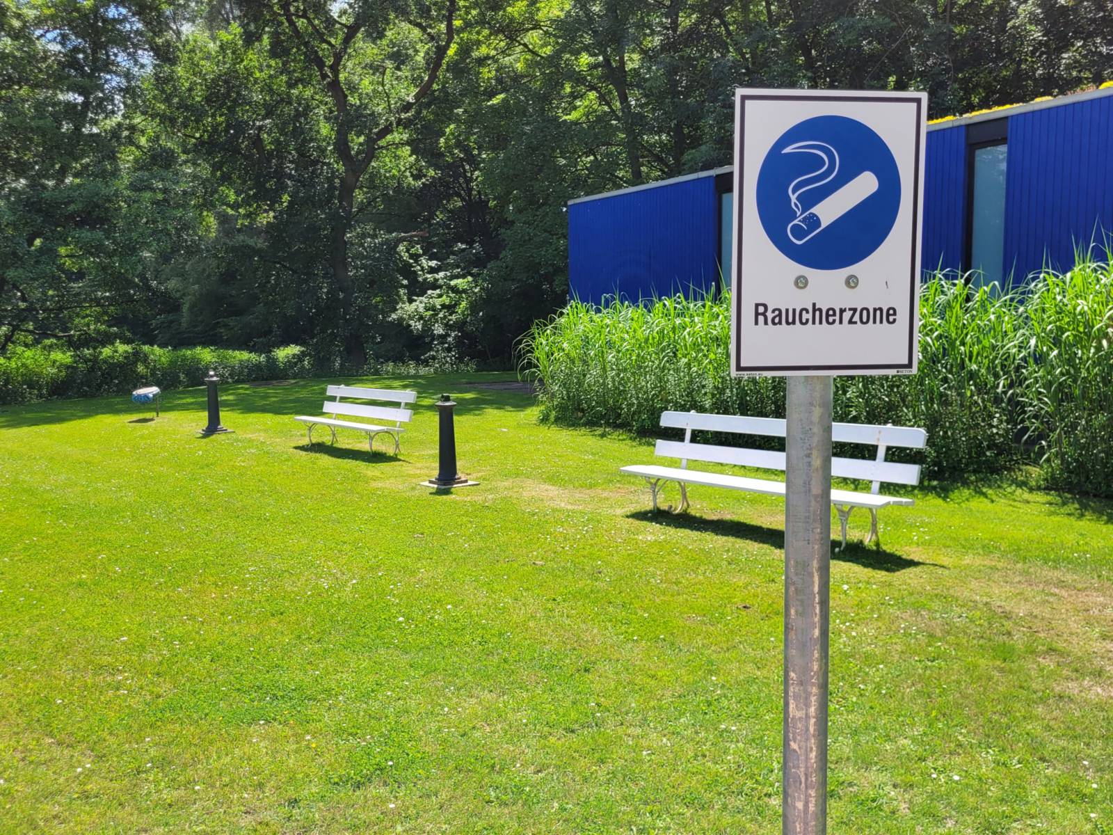 Schild Raucherzone