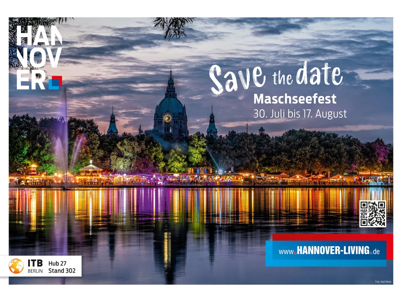 Bild vom maschseefest mit Schriftzug Save the Date