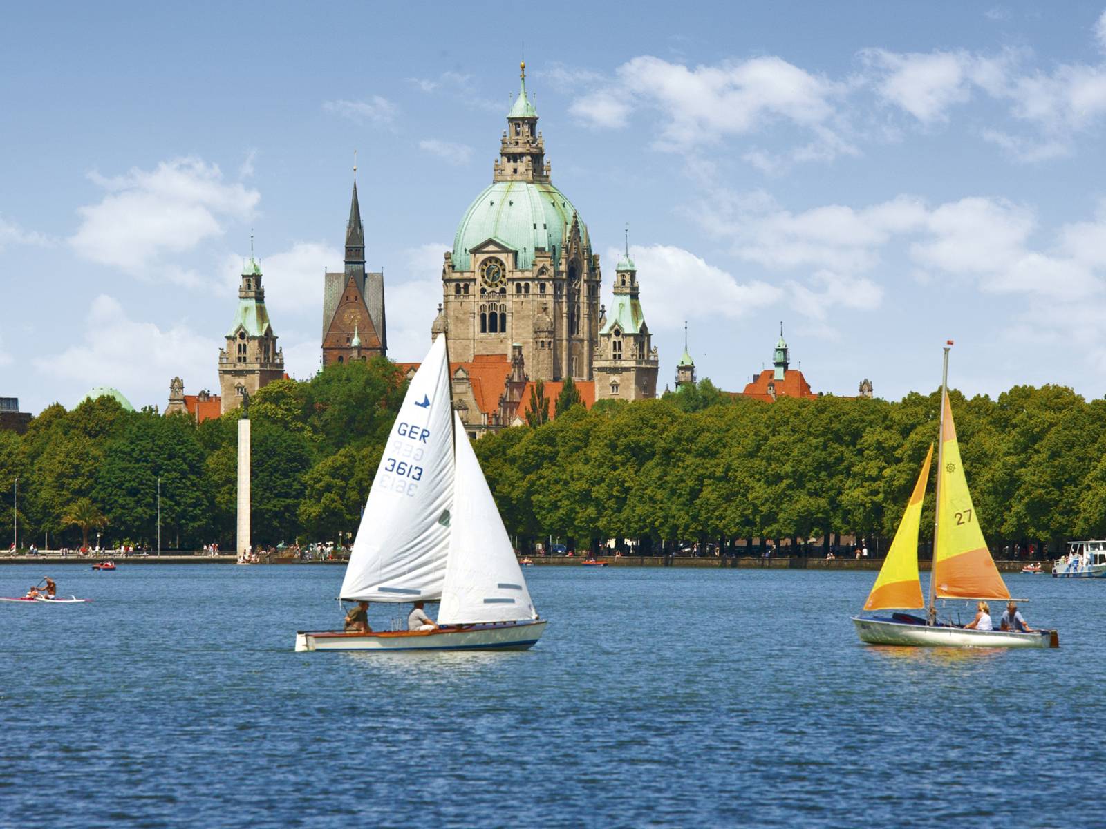 Lago Maschsee di Hannover