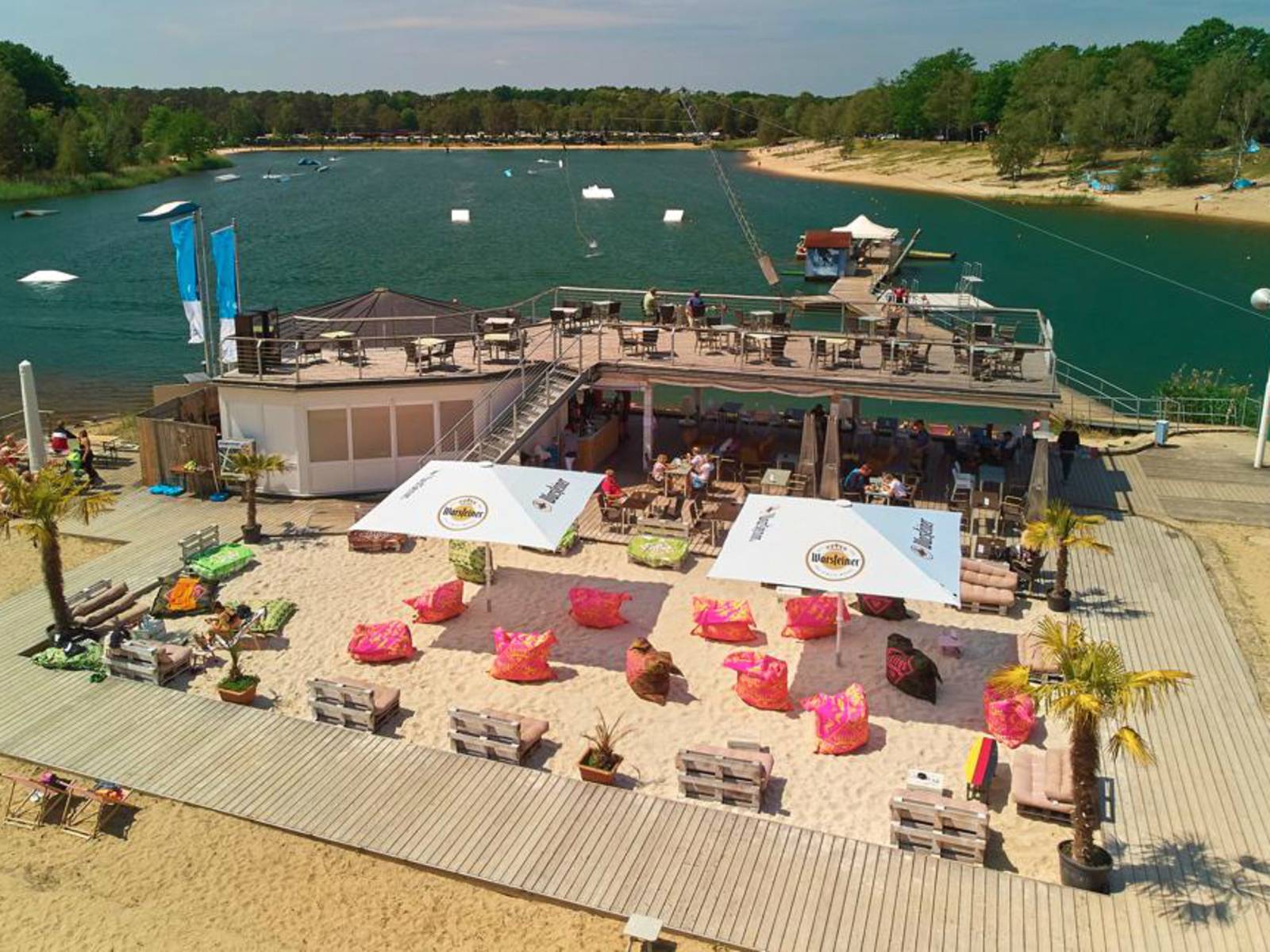 Bar de plage du Lac Bleu