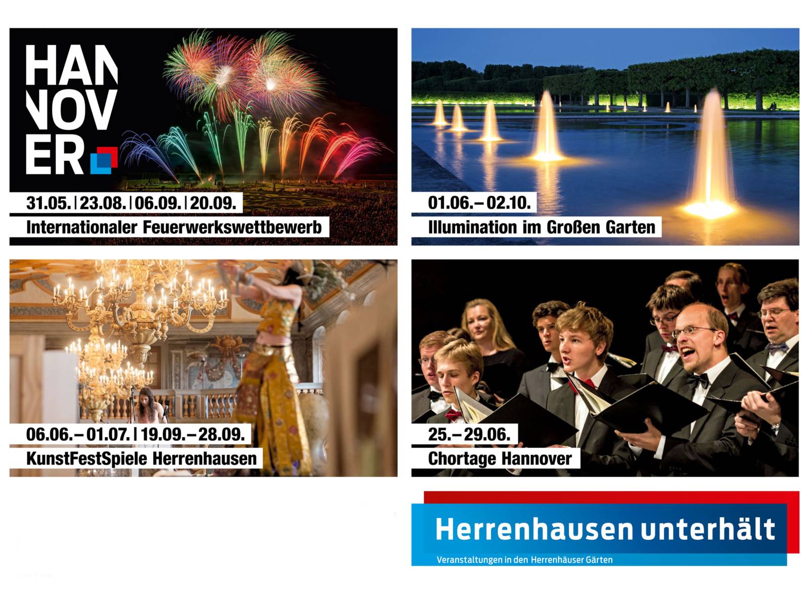 Herrenhausen unterhält