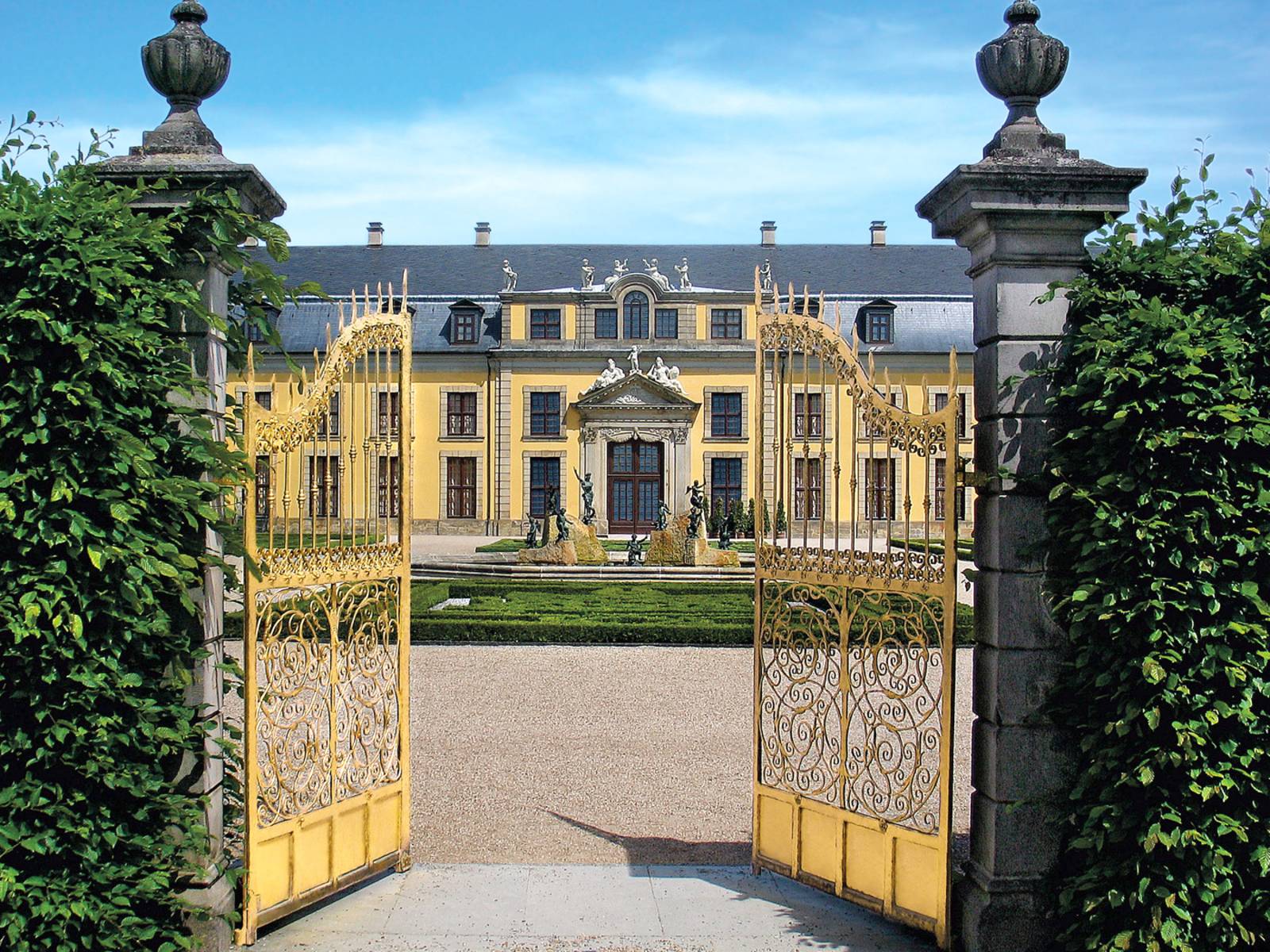 Goldenes Tor in den Herrenhäuser Gärten