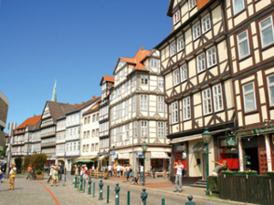 El «Holzmarkt» en el casco antiguo