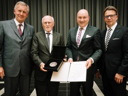 Verleihung der Karmarsch-Denkmünze