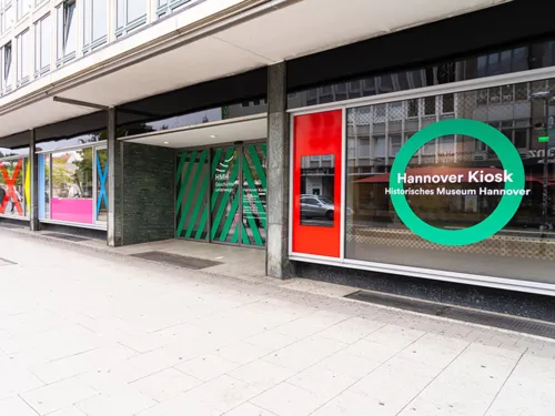 Hannover Kiosk von der Karmarschstraße aus gesehen