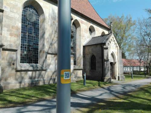 Étape de l'audioguide à Wennigsen