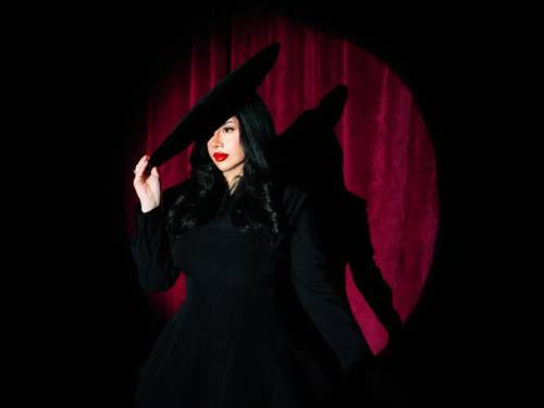 Die Sängerin und Rapperin Lune