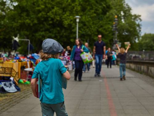 Kinderflohmarkt in der Altstadt