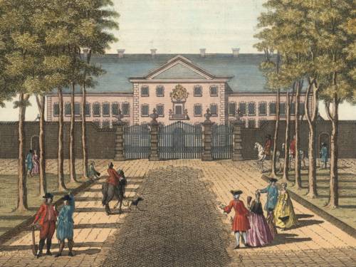 Замъкът Херренхаузен, 1752 г.