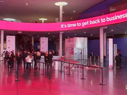 Eingang zur ibtm WORLD 2021