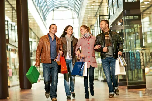 Shopping i Galerie Luise