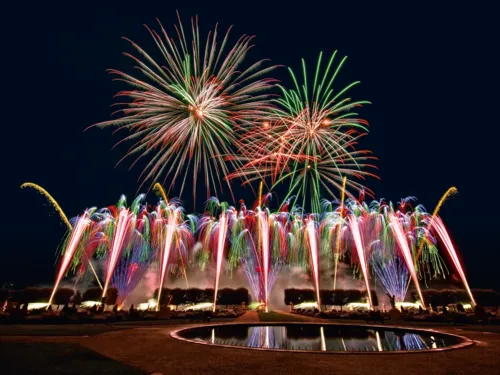Feuerwerk in den Herrenhäuser Gärten