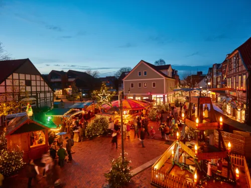 Kerstdorp op de Thie