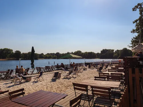  Езерото „Зилберзее“ в Лангенхаген
