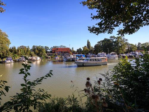  Yachthafen in Seelze.