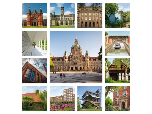Upptäck ditt Hannover – collage