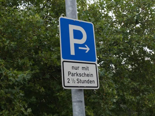 Cartello del parcheggio