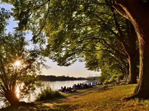 järven ranta