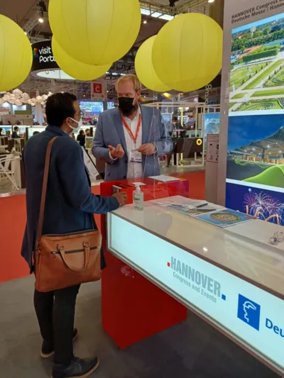 Stand auf der ibtm 2021