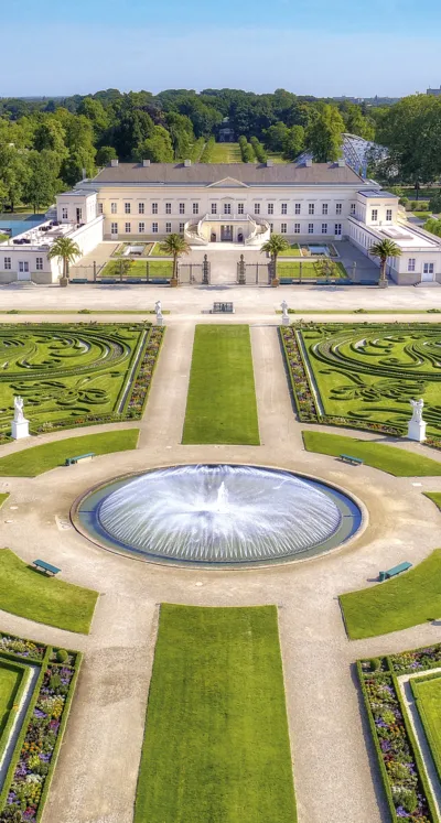 Large garden