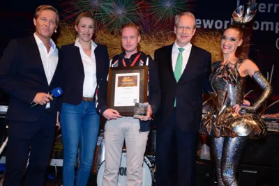 Siegerehrung Internationaler Feuerwerkswettbewerb 2016