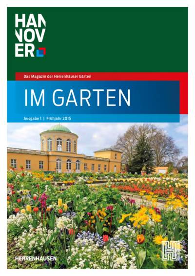 Titelseite der "Im Garten"