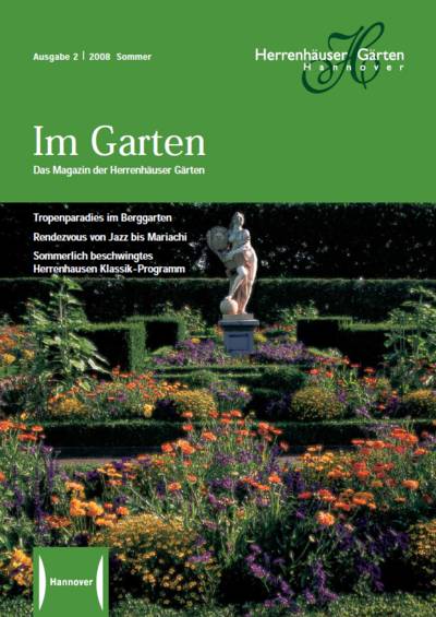 Die Titelseite der Ausgabe 2/2008 von "Im Garten"