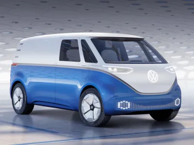 Un minibus della Volkswagen