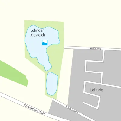 Anfahrtskizze Kiesteich Lohnde