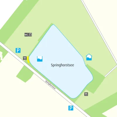 Anfahrtskizze Springhorstsee