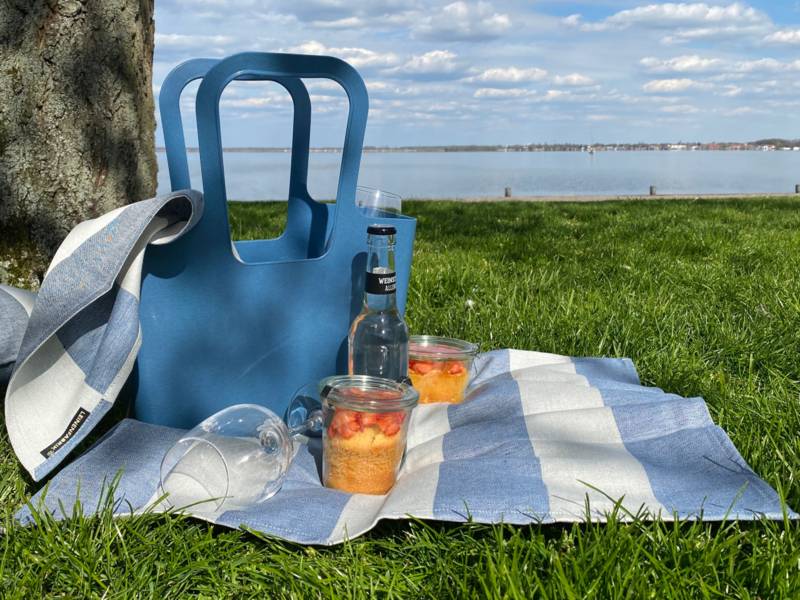 Picknick auf der Insel Wilhelmstein