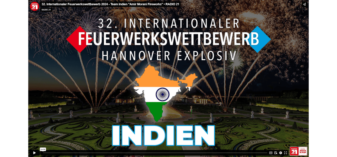 Feuerwerkswettbewerb Hannover - Livestream 2024 - Visit Hannover