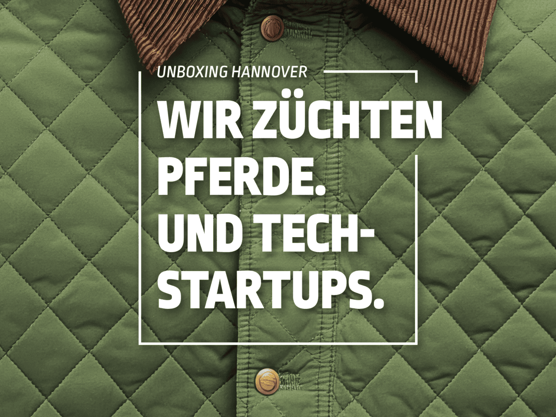 Wir züchten Pferde und Tech STARTUPS