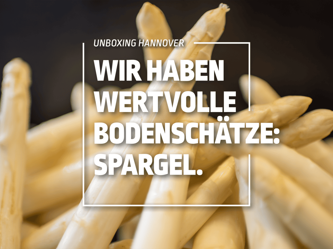 Spargel - wir haben wertvolle Bodenschätze