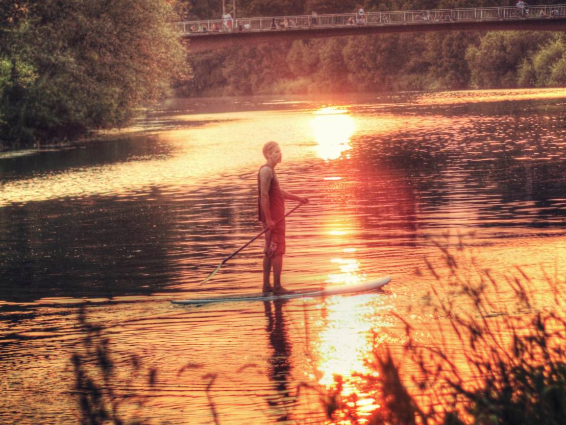Stand Up Paddling Ausflugstipps Stadt & Region Aktiv durch die