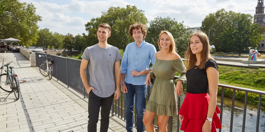 Gruppe på Hohe Ufer