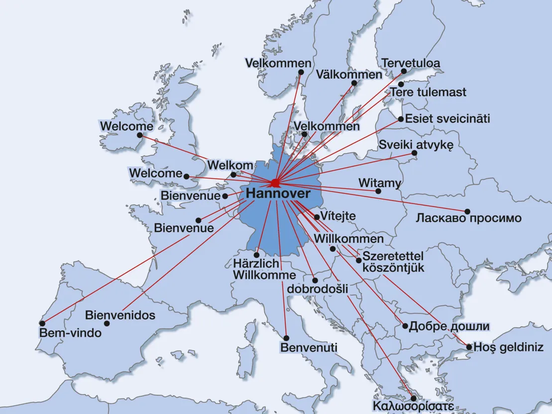 Hannover – midt i Europa