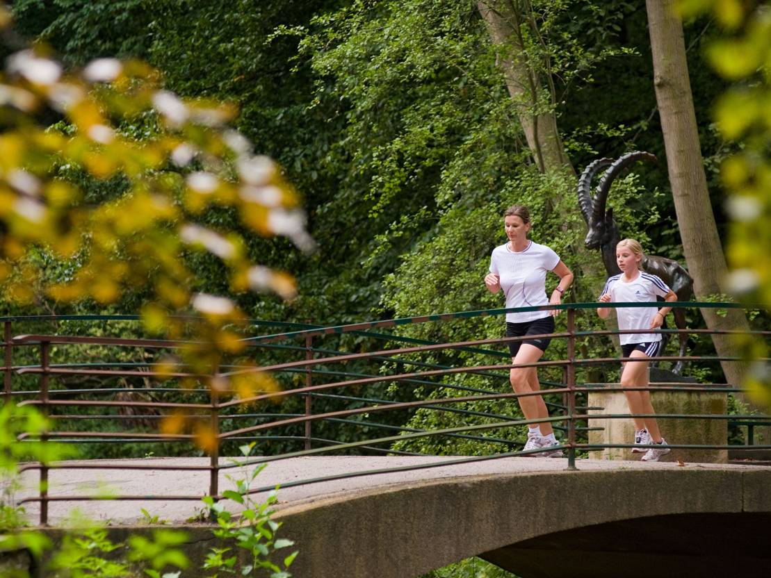 Joggen in der Eilenriede