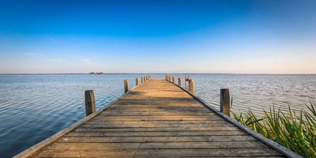 Boardwalk to Lake Steinhude 