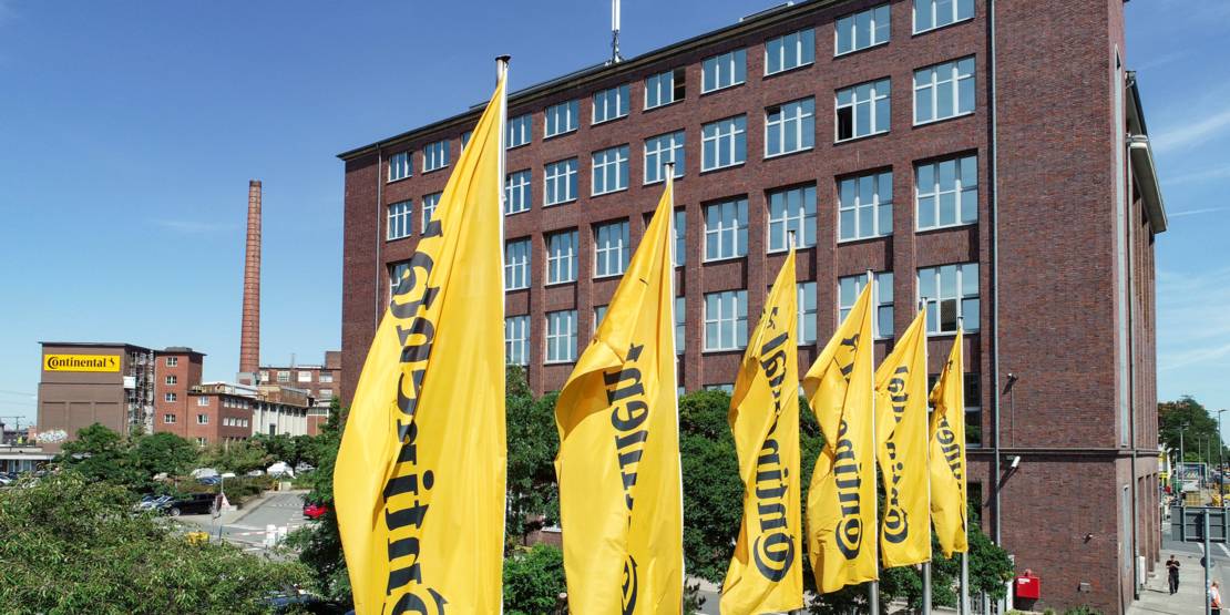 Luftaufnahme Hannover Sitz der Continental AG Hannover