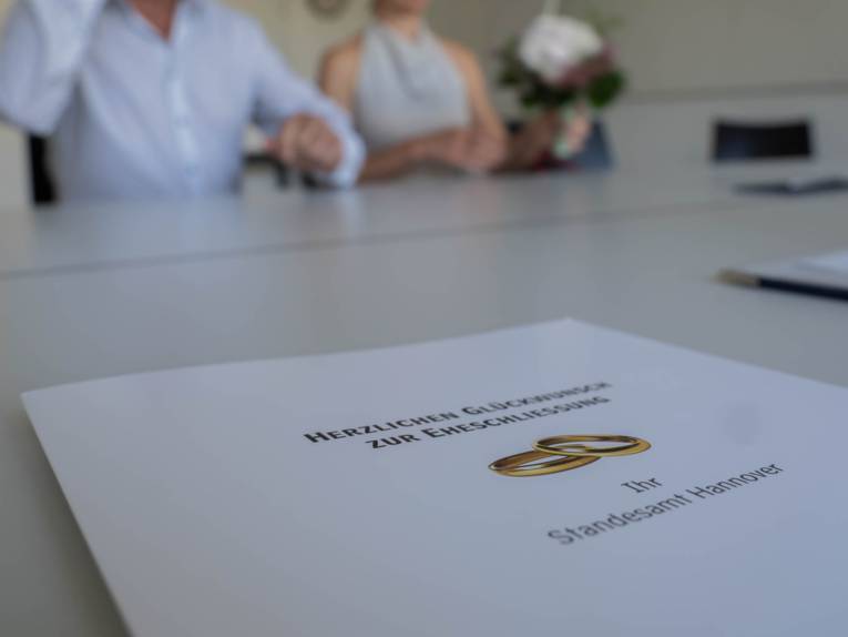 Speed-Wedding im HannoverServiceCenter