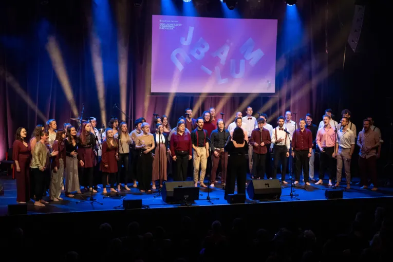Vivid Voices la evenimentul aniversar organizat cu ocazia împlinirii a 10 ani de la obținerea titlului de „Oraș al muzicii UNESCO”, la Centrul Cultural Pavillon