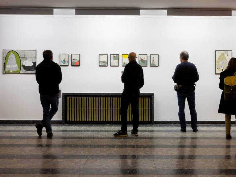 Ausstellungseröffnung im Schauplatz für Kunst