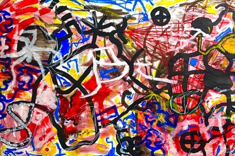 Buntes Bild kündigt RE:FRAME Ausstellung an